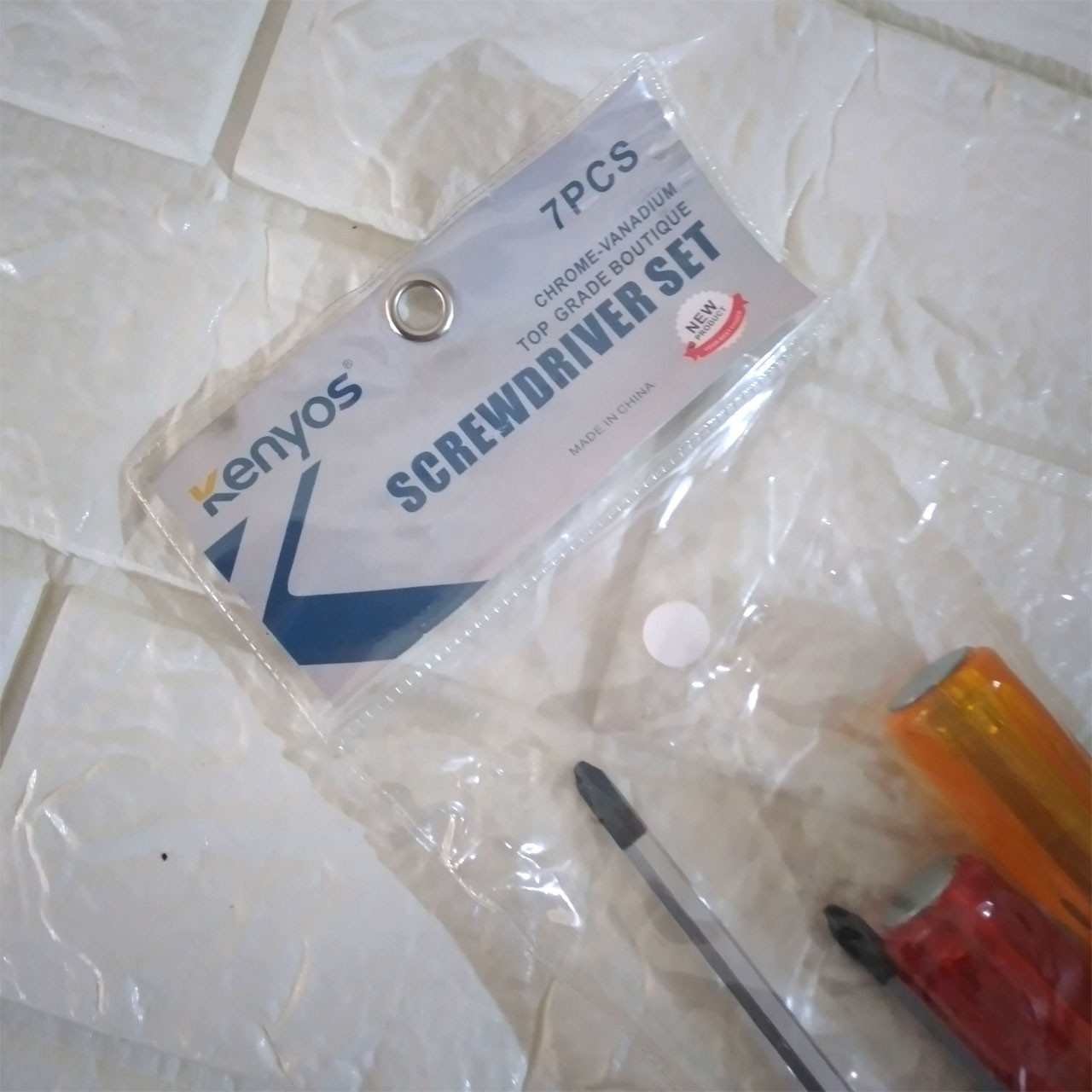 پیچ گوشتی ضربه خور کنیوس مدل ps6 بسته 7 عددی پیچ گوشتی ضربه خور کنیوس مدل ps6 بسته 7 عددی