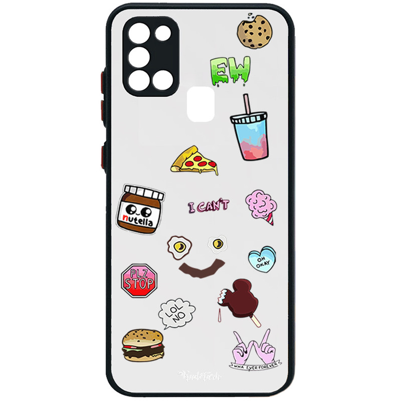 کاور طرح Yummy مناسب برای گوشی موبایل سامسونگ  Galaxy A21s