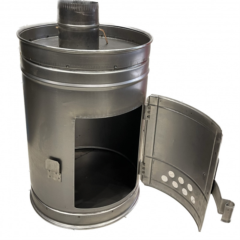 بخاری هیزمی مدل گرد کد 50