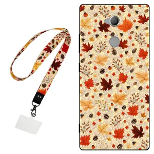 Megafone Fall 0017 Cover For Sony Xperia L2 Mobile Neckband