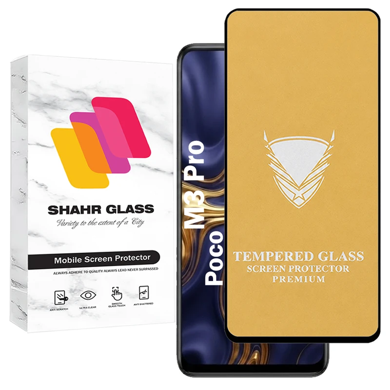 محافظ صفحه نمایش شهر گلس مدل FULOG مناسب برای گوشی موبایل شیائومی Poco M3 Pro