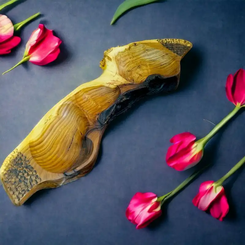ظرف سرو چوبی مدل رستیک