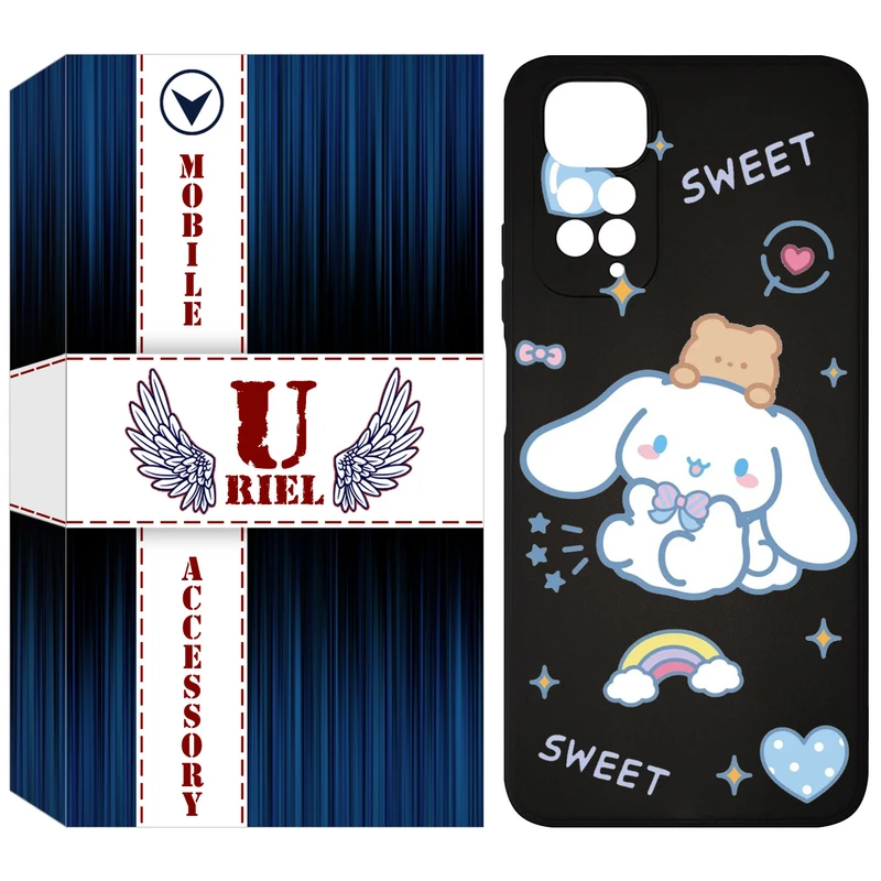 کاور یوریل مدل KSH کد 24 طرح خرگوش بامزه مناسب برای گوشی موبایل شیائومی Redmi Note 11 4G