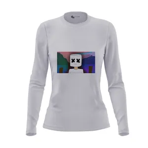 تی شرت آستین بلند زنانه مدل آدم