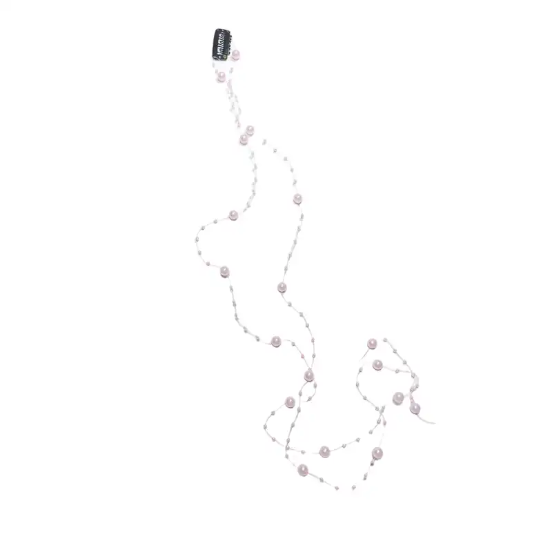 ریسه مو زنانه مدل آبشاری طرح مروارید