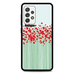 AKAM AMC-WSGA52-FLOWERS-26 Cover For Samsung Galaxy A52
