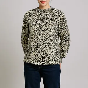 بلوز آستین بلند زنانه گردیه مدل 15128159304365