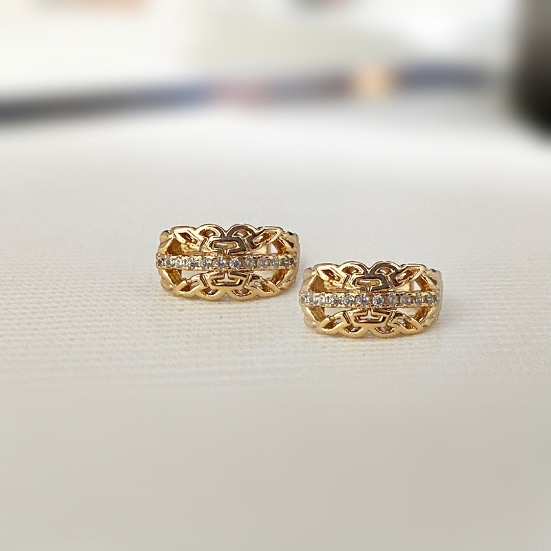 گوشواره دخترانه ژوپینگ مدل GH116 گوشواره دخترانه ژوپینگ مدل GH116