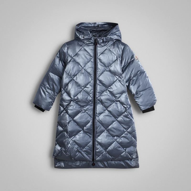 کاپشن بلند دخترانه مون کلر مدل amz322