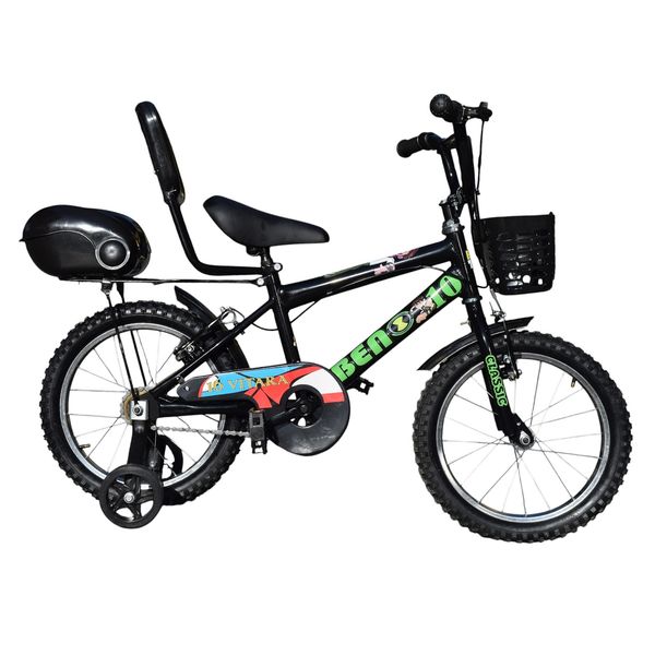 دوچرخه کودک شهری مدل Ben10 سایز طوقه 16 اینچ