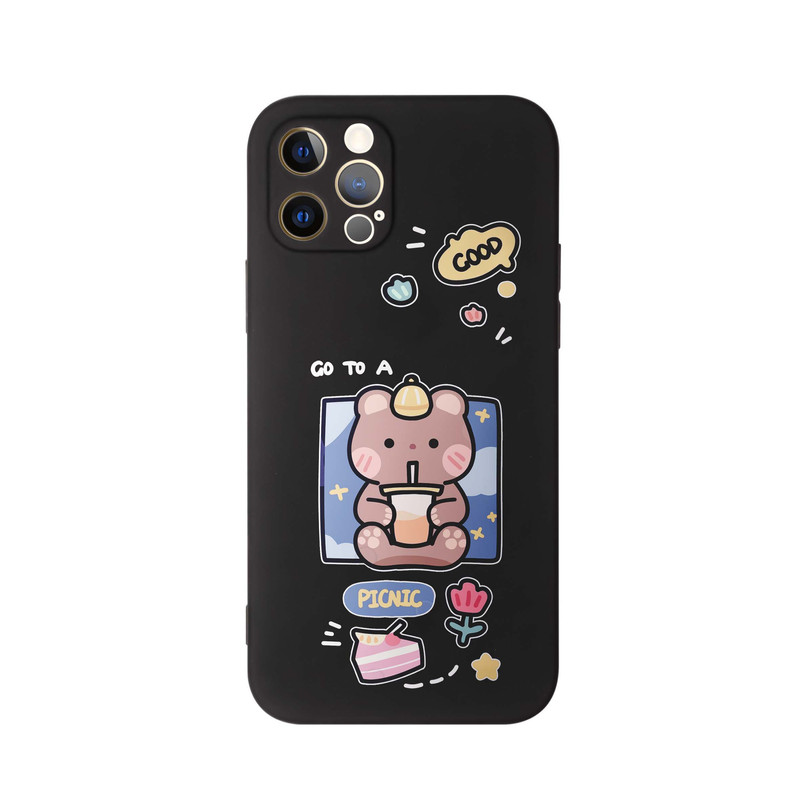 کاور طرح خرس شکمو کد m4370 مناسب برای گوشی موبایل اپل iphone 11 Promax