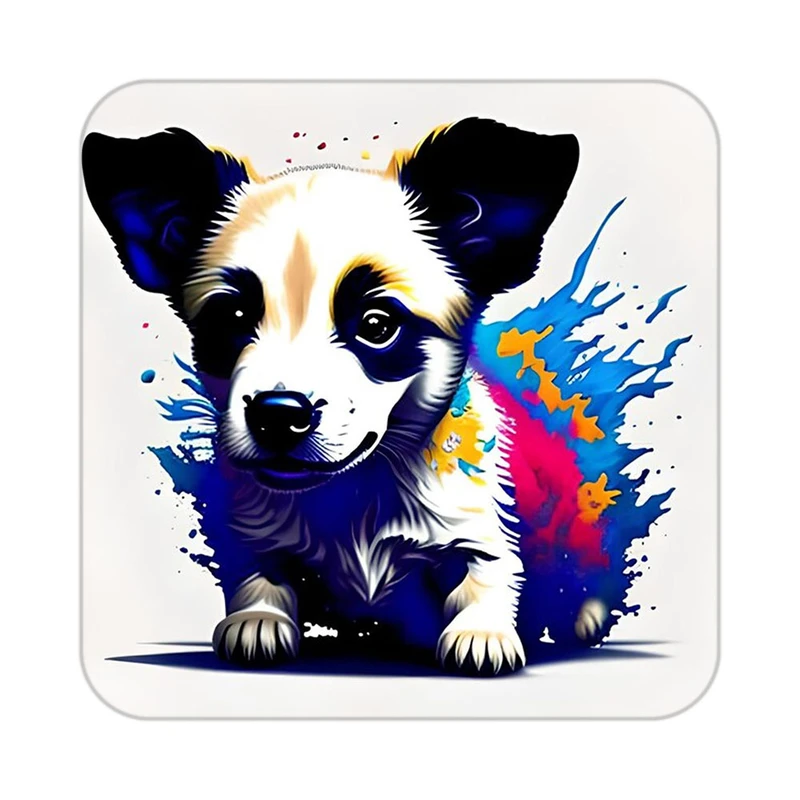 زیر لیوانی کاکتی طرح حیوانات رنگی مدل mp26722