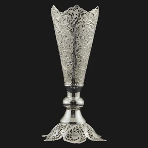 گلدان ملیله کاری مدل موشکی