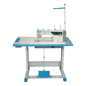 چرخ خیاطی صنعتی راسته دوز تمام اتوماتیک جک مدل A5E - به همراه میز و پایه