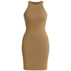 پیراهن بافتنی یقه گرد زنانه مدل ۰۴