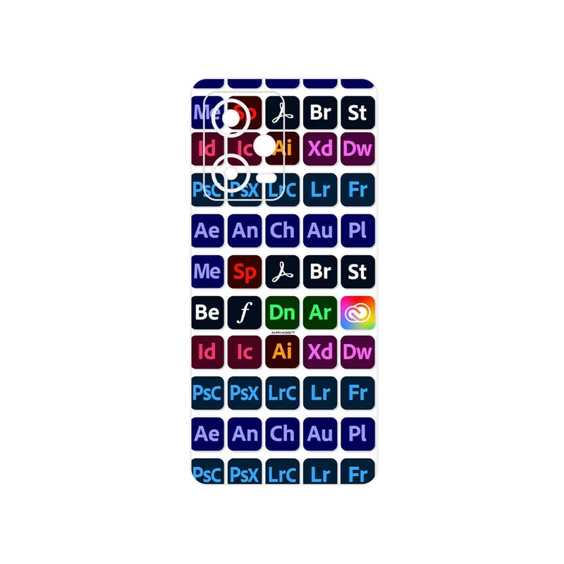 برچسب پوششی ماهوت مدل Adobe مناسب برای گوشی موبایل شیائومی Redmi Note 12 Pro