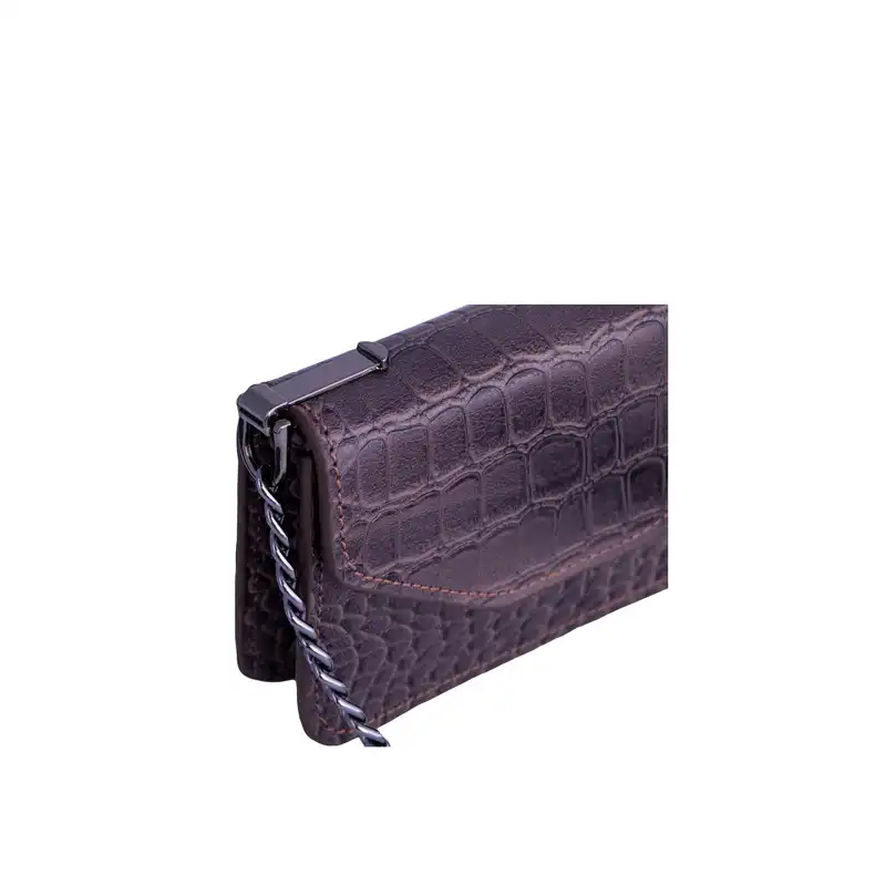 کیف دوشی زنانه چرم آرا مدل d090 کد k