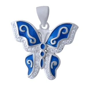  آویز گردنبند نقره زنانه بازرگانی میلادی کد PKR-136