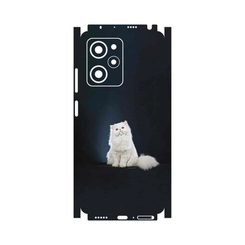 برچسب پوششی ماهوت مدل Persian_cat-FullSkin مناسب برای گوشی موبایل شیائومی Poco X5 Pro