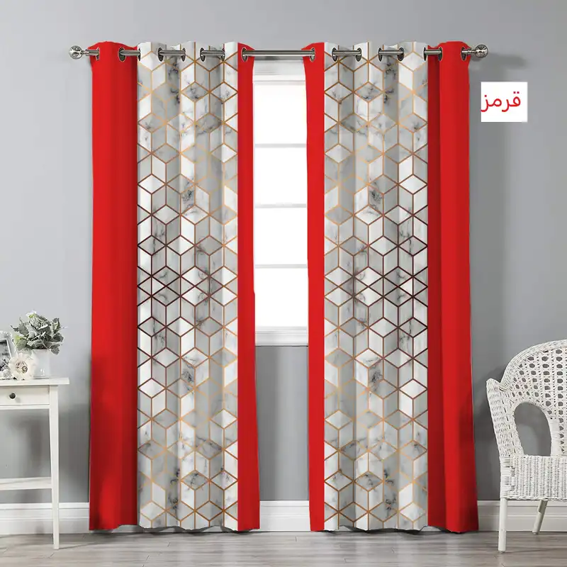 پرده نیروانا مدل pm2314 سایز 280 × 140 سانتی متر