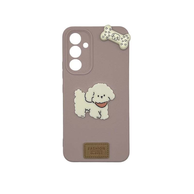 کاور مدل عروسکی طرح سگ مناسب برای گوشی موبایل سامسونگ Galaxy A35