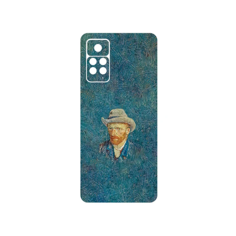 برچسب پوششی ماهوت مدل Self portrait with a gray felt hat مناسب برای گوشی موبایل شیائومی Redmi Note 11 Pro