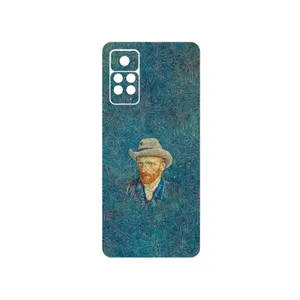 MAHOOT Self portrait with a gray felt hat Cover Sticker for Xiaomi Redmi Note 11 Pro