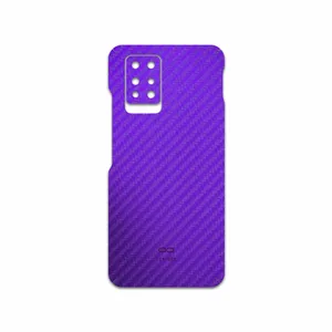 MAHOOT Purple-Fiber Cover Sticker for Infinix Note 10 Pro