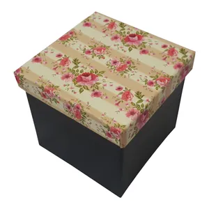 جعبه هدیه طرح گل کد 0050