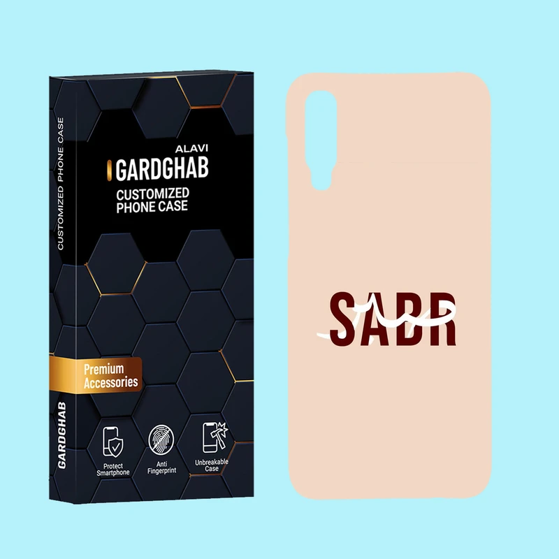 کاور گارد قاب علوی مدل متن مناسب برای گوشی موبایل سامسونگ Galaxy A50 / A50s / A30s