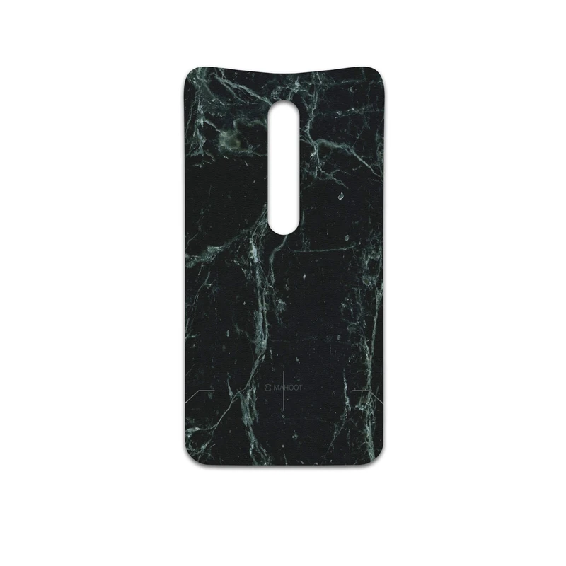 برچسب پوششی ماهوت مدل Graphite-Green-Marble مناسب برای گوشی موبایل موتورولا Moto X Style