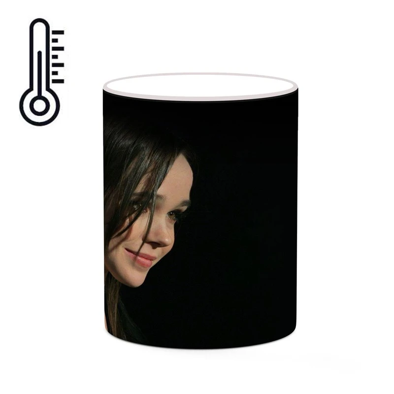 ماگ حرارتی کاکتی طرح Ellen Page مدل mgh25894