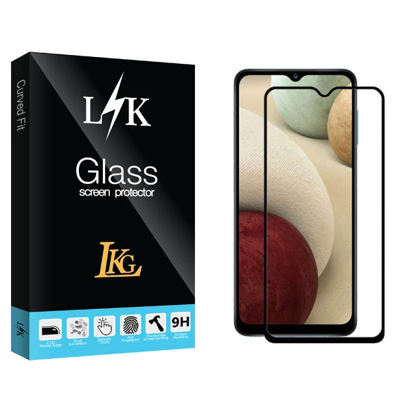 محافظ صفحه نمایش سرامیکی ال کا جی مدل LK Glass مناسب برای گوشی موبایل سامسونگ Galaxy A02s
