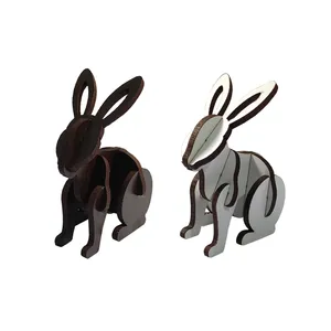 ماکت دکوری مدل خرگوش کد TH-49 مجموعه 2 عددی