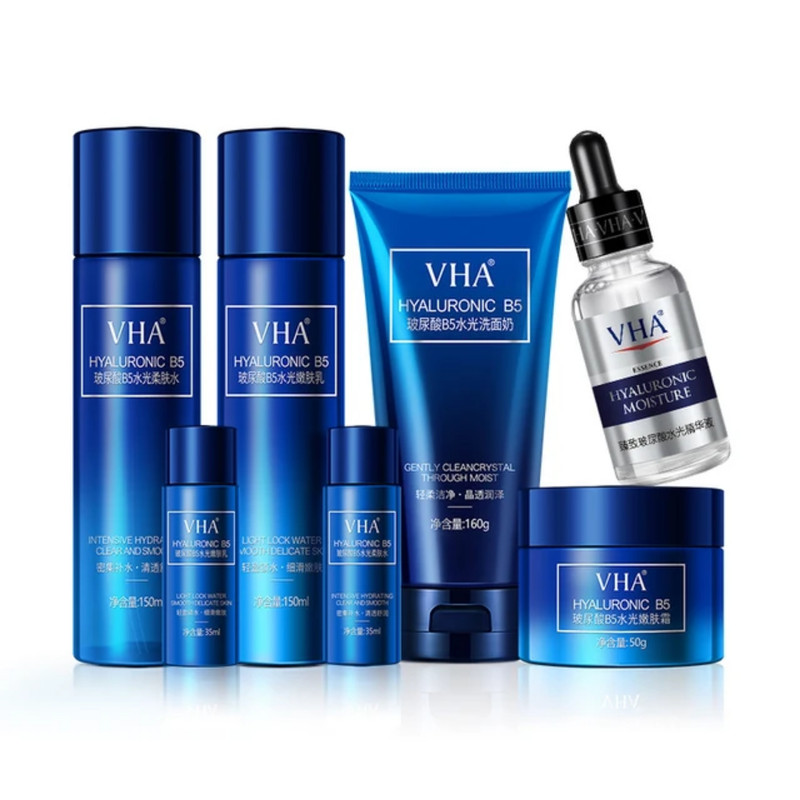 مجموعه مراقبت از پوست  وی اچ ای مدل هیالورونیک اسید B5 بسته 7 عددی