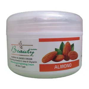 کرم مرطوب کننده بیوتی نام مدل روغن بادام حجم 200 میلی لیتر