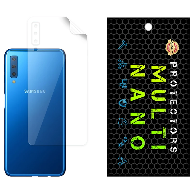 محافظ پشت گوشی شفاف نانو هیدروژل مولتی نانو مدل X-F1T مناسب برای گوشی موبایل سامسونگ Galaxy A7 2018