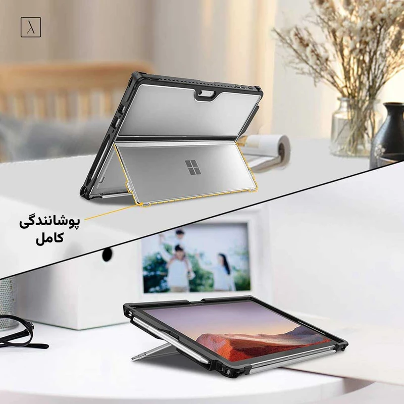 عکس شماره 5 : کاور مدل transparent-t4 مناسب برای تبلت microsoft surface pro 4-12.3 inch، microsoft surface pro 5-12.3 inch، microsoft surface pro 6-12.3 inch، microsoft surface pro 7-12.3 inch، microsoft surface pro 7 plus-12.3 inch
