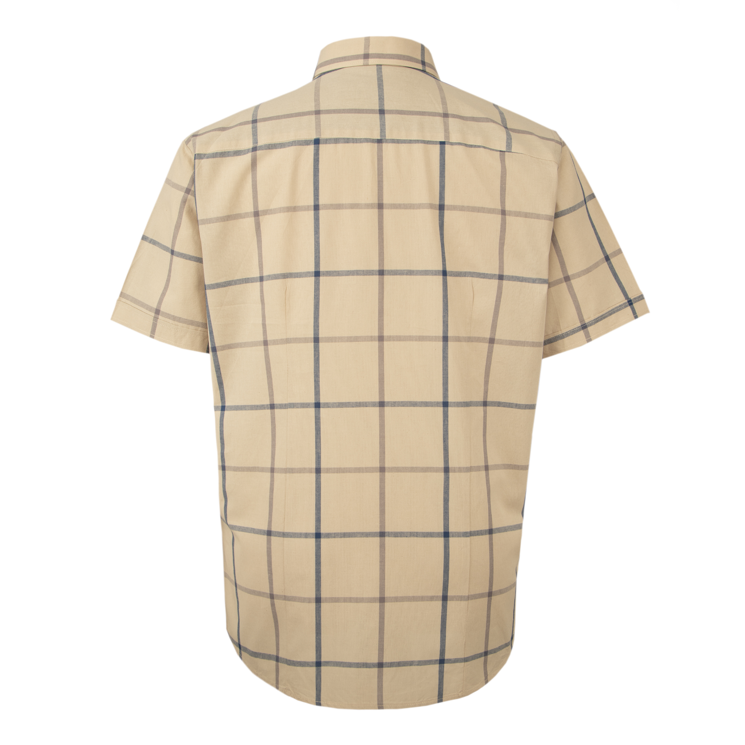 پیراهن آستین کوتاه مردانه الفردو مدل اسپرت چهارخانه کد 222032 -  - 3