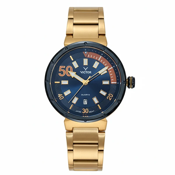 ساعت مچی عقربه‌ای کوارتز مردانه ویکتور مدل 1506M