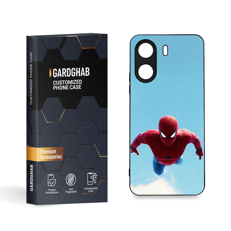 کاور گارد قاب مدل دورژله ای پسرانه مناسب برای گوشی موبایل شیائومی  Poco C65 / Redmi 13c