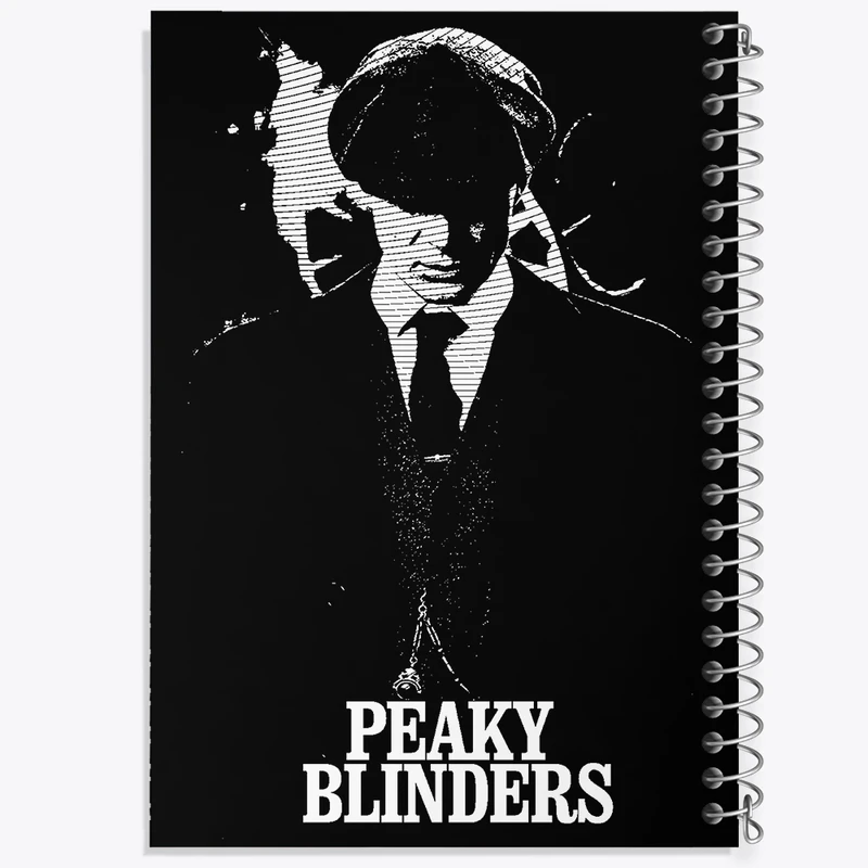 دفتر لیست خرید 50 برگ خندالو طرح پیکی بلایندرز (Peaky Blinders) کد F1617