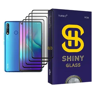 Atouchbo Shiny Glass MIX004 Screen Protector For  Camon 12 Air Pack Of 4