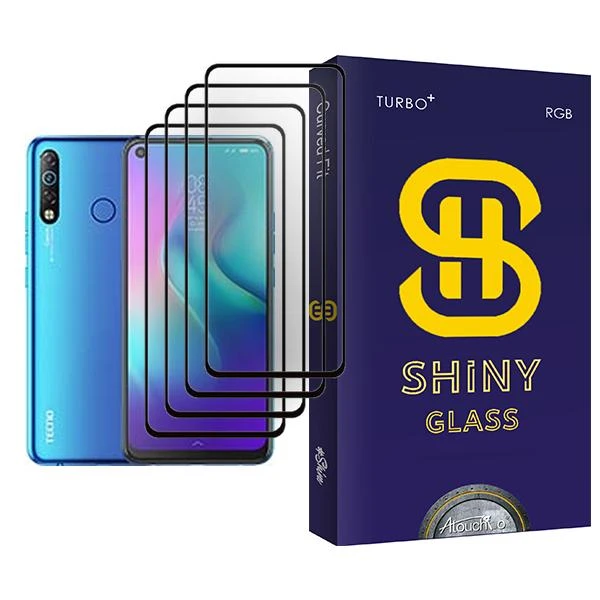 محافظ صفحه نمایش آتوچبو مدل Shiny Glass MIX004 مناسب برای گوشی موبایل تکنو Camon 12 Air بسته چهار عددی