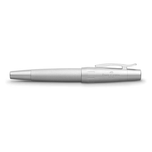 خودنویس فابر کاستل مدل e-motion Fountain Pen, Pure Silver - Medium