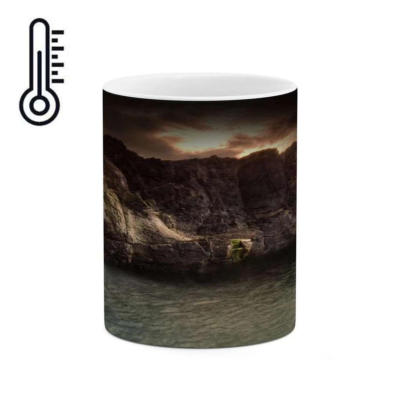 ماگ حرارتی کاکتی مدل منظره کد mgh17837