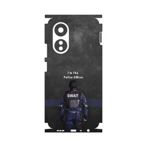 MAHOOT Police Officer-FullSkin Cover Sticker for Oppo A58 4G