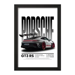 تابلو خندالو مدل ماشین پورشه کد F10367