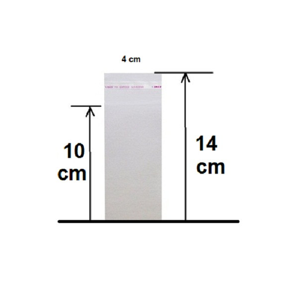 سلفون بسته بندی مدل چسب دار کد 0610 بسته 50 عددی