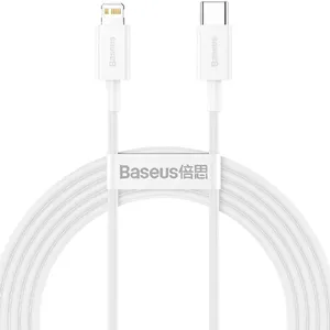 کابل تبدیل usb-c به لایتنینگ باسئوس مدل CATLYS-C02 طول 2 متر